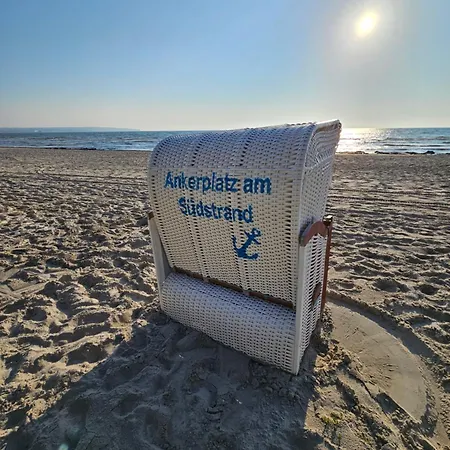 Ankerplatz Am Suedstrand, Mit 2 Schlafzimmer Und Eigenen Strandkorb * Binz