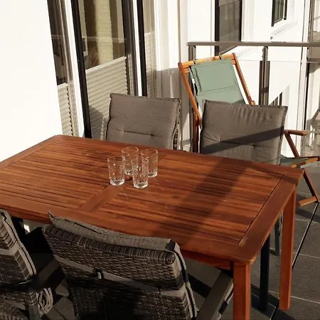 Ankerplatz Am Suedstrand, Mit 2 Schlafzimmer Und Eigenen Strandkorb