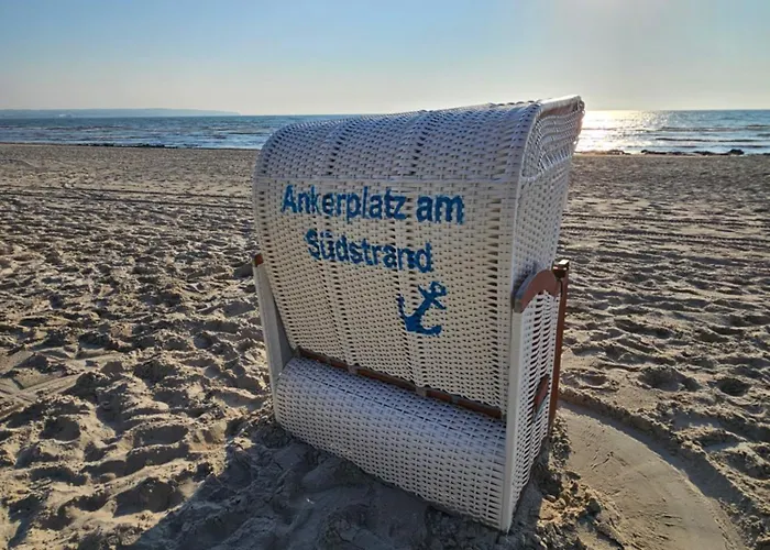 Ankerplatz Am Suedstrand, Mit 2 Schlafzimmer Und Eigenen Strandkorb * Binz