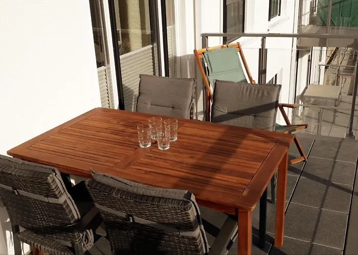 Ankerplatz Am Suedstrand, Mit 2 Schlafzimmer Und Eigenen Strandkorb